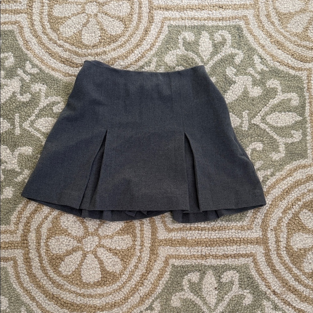 Abercrombie & Fitch Charcoal Mini Skirt